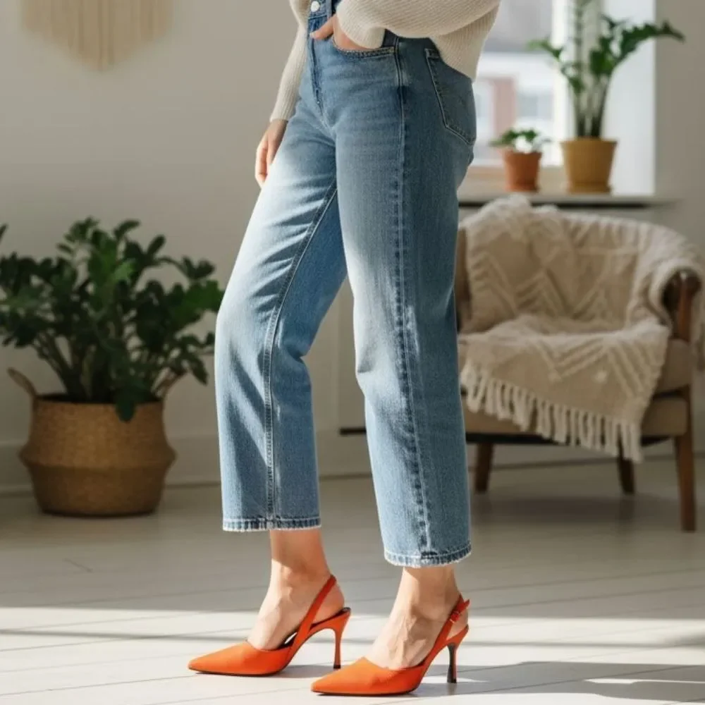 Asos Design orange Shoes Size 7
